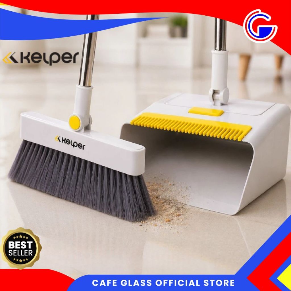 Alat Kebersihan Set-Sapu Serok Kelper-Kualitas Premium