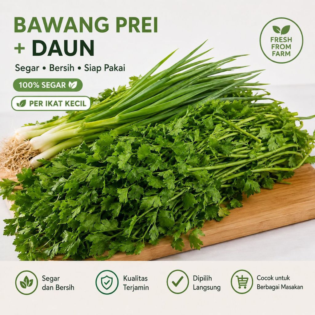Jual Daun Prei Terlengkap & Harga Terbaru Juli 2026 | Shopee Indonesia