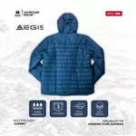 HIKEMORE Surabaya - Jaket Puffer Aegis Outdoor Pria Wanita Hangat Tahan Angin Water Repellent Dacron Tebal Hiking Traveling