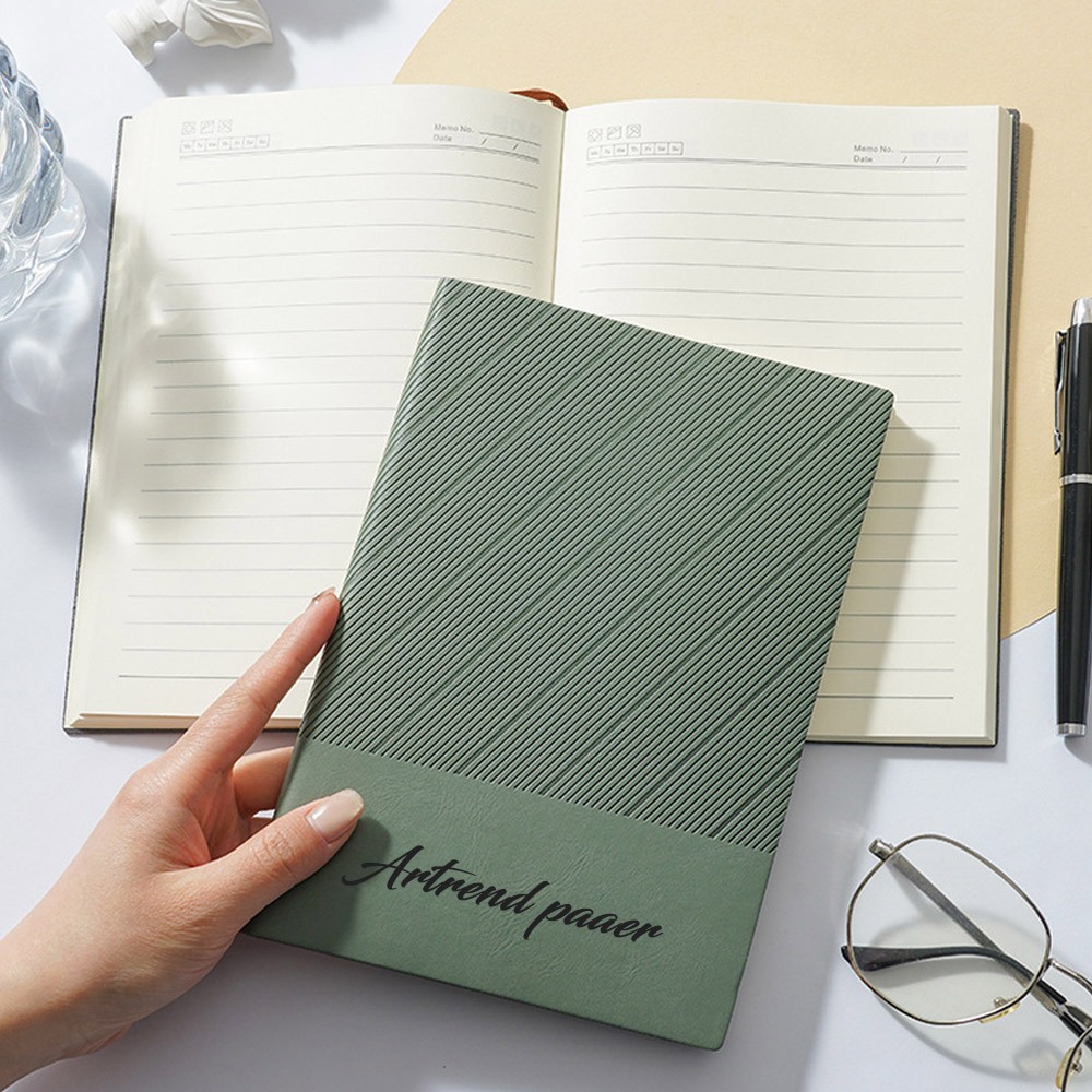 Jual Bisa Custom Nama Notebook A5 Premium Buku Catatan Bisnis Cover ...