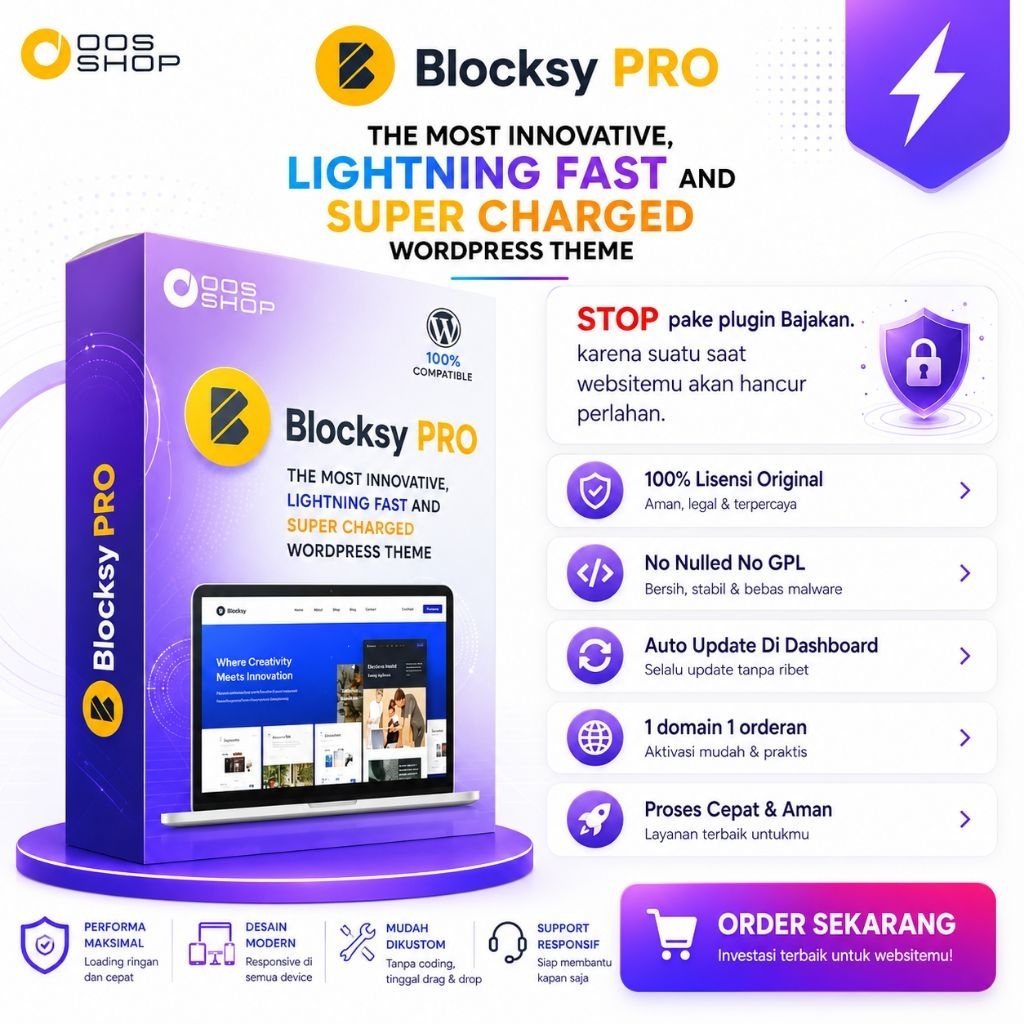 BLOCKSY PRO Lifetime 100% Original License Automatic Update + Full Personal Support