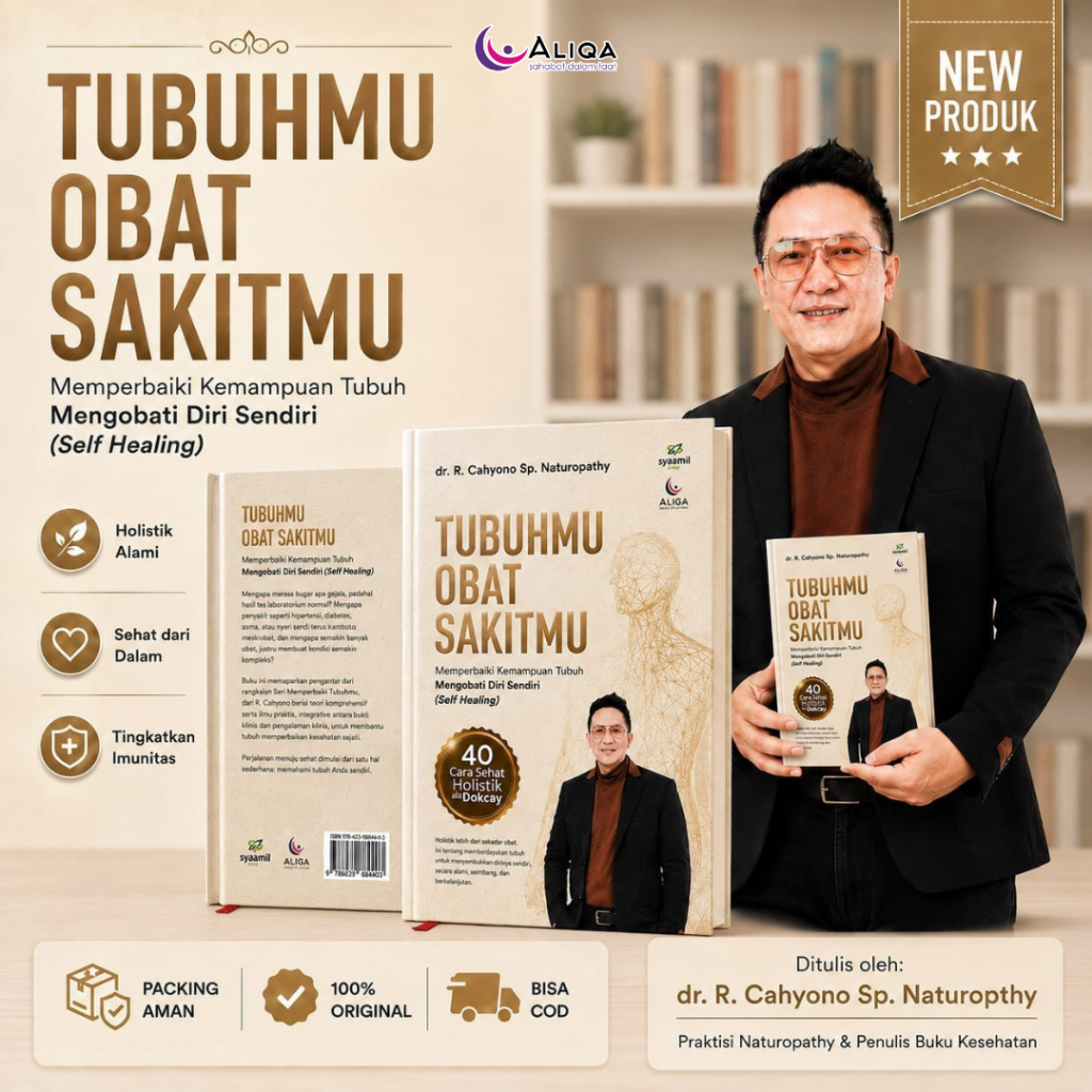 Aliqa - Buku Tubuhmu Obat Sakitmu by dr R. Cahyono - Panduan Hidup Sehat & Penyembuhan Alami