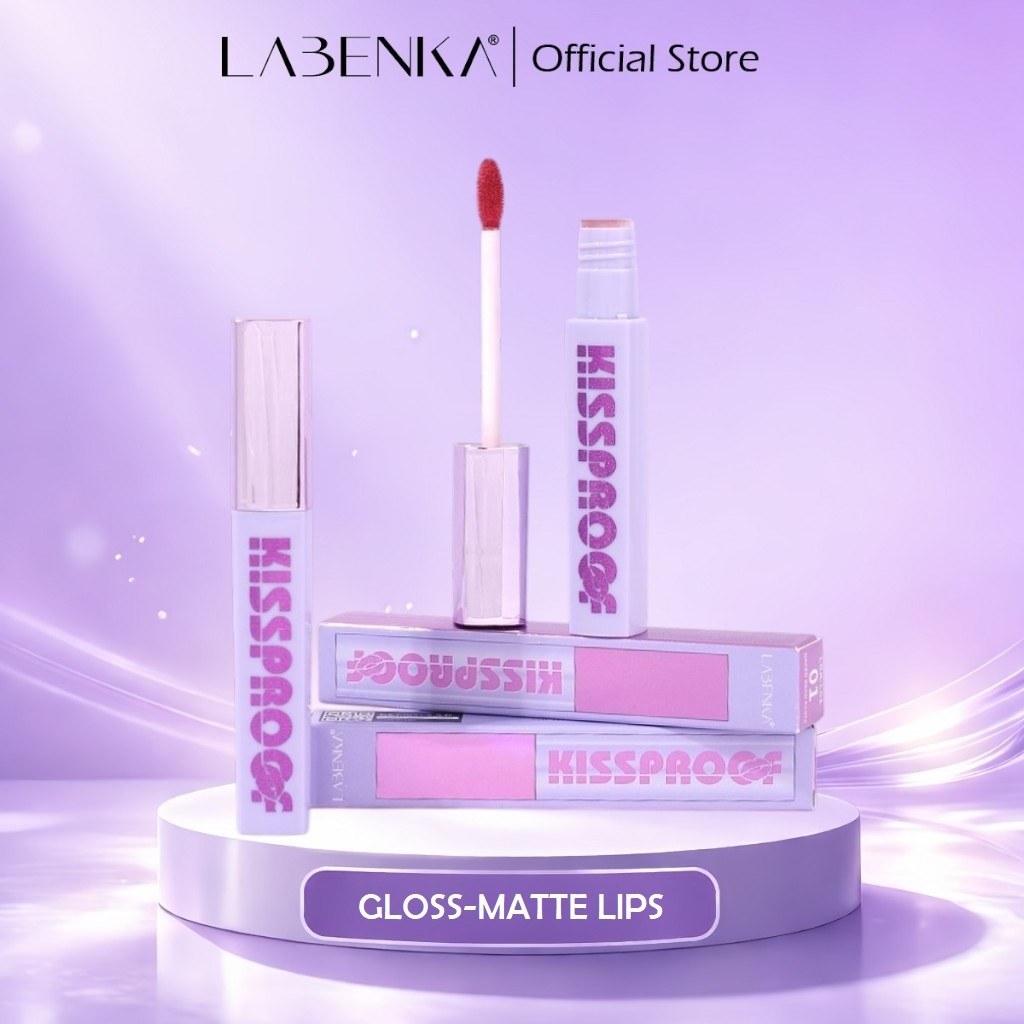 Jual LABENKA Kissproof Glossy Lip Gloss LBK-L01 | Shopee Indonesia