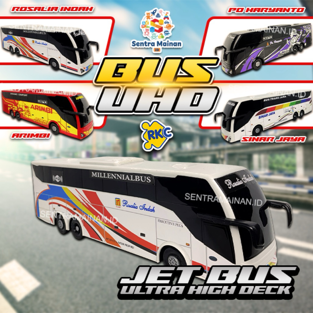 Jual SENTRA Mainan Bus Modifikasi Tronton Uhd Rkc Livery Arimbi / Po ...