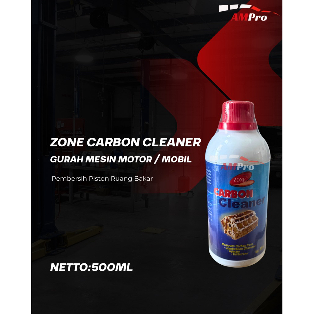 Jual ZONE CARBON CLEANER 500ML GURAH MESIN MOTOR MOBIL pembersih piston ...