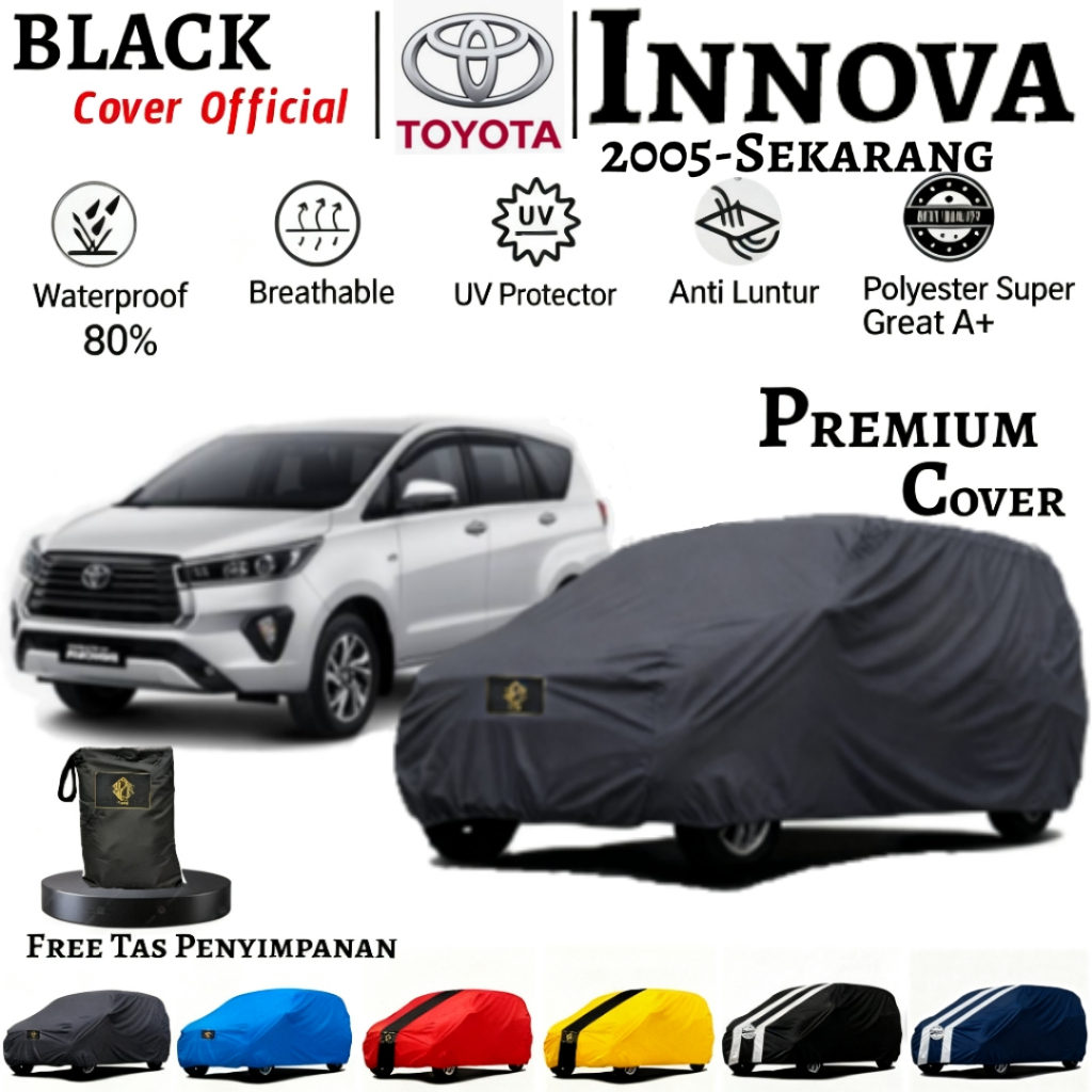 Cover Mobil Toyota Innova Reborn, Venturer, Anti Air, UV Protection, Polyester Premium Great A+