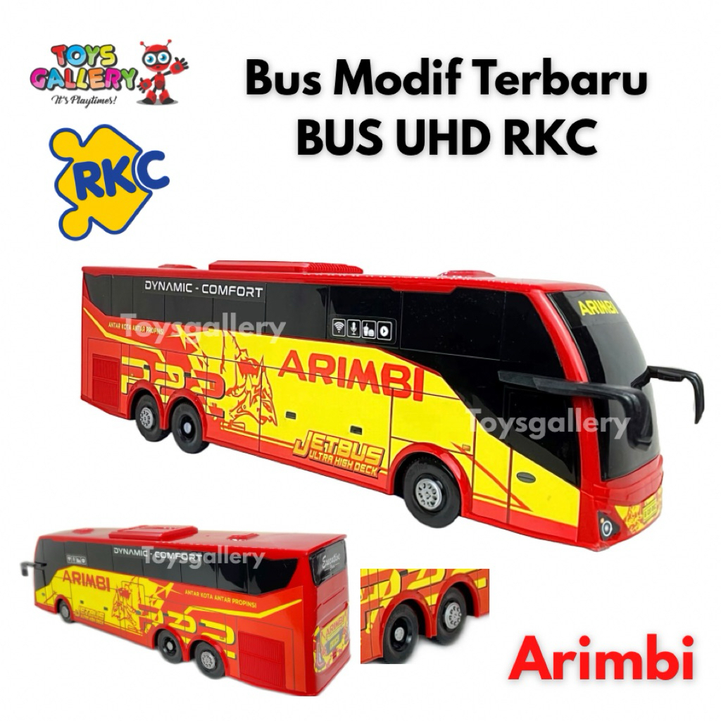 Jual RKC Miniatur Bus Modifikasi UHD Tronton RKC Livery Arimbi Po ...