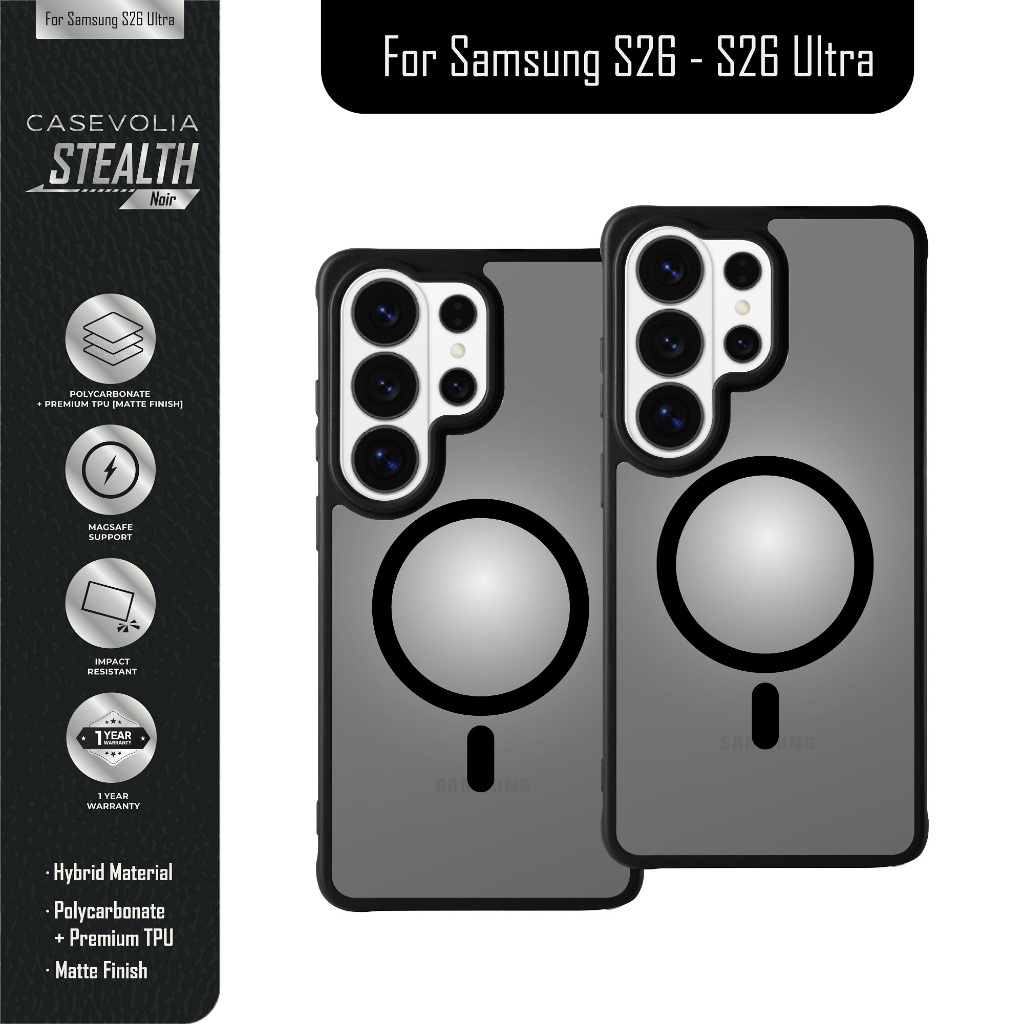 Jual casevolia Stealth Case Compatible for Samsung Galaxy S26 / S26 ...