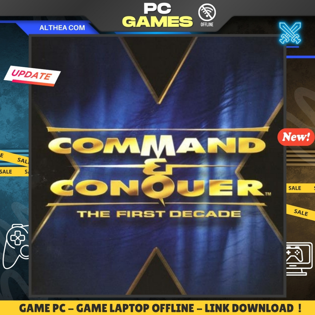 Jual COMMAND & CONQUER THE FIRST DECADE - RTS - STRATEGY - COMPILATION ...