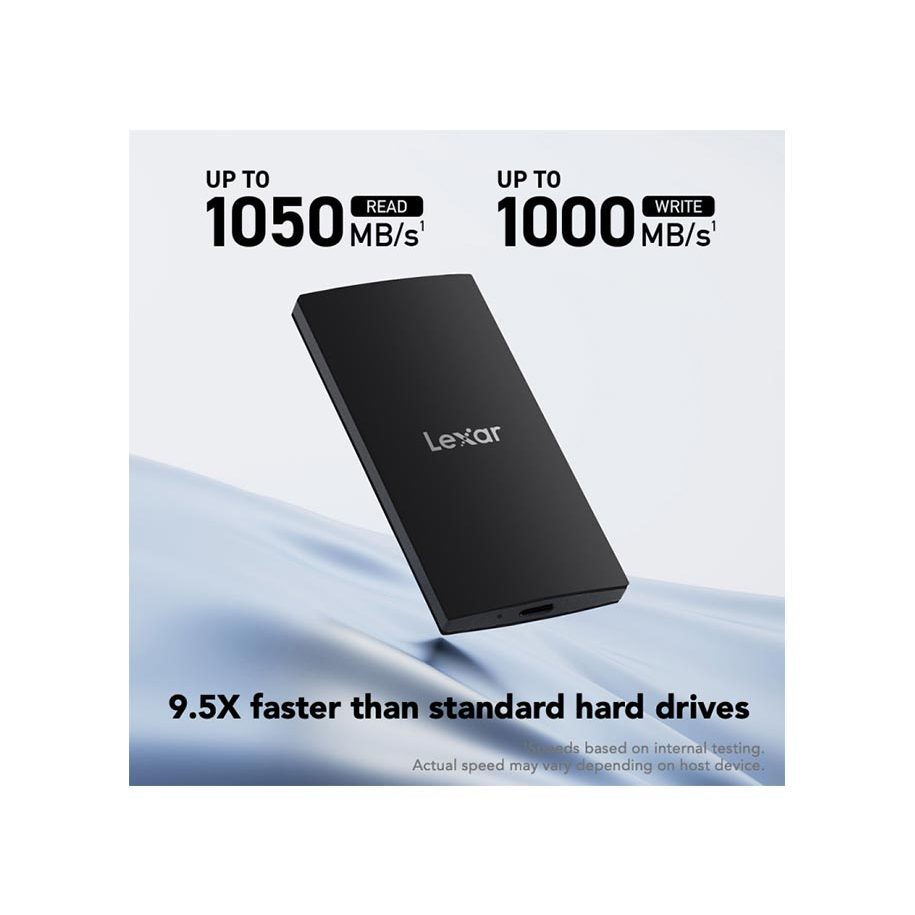 Jual Lexar SL300 SSD External Portable 1TB /2TB- 1 TB USB-C 3.2 ...