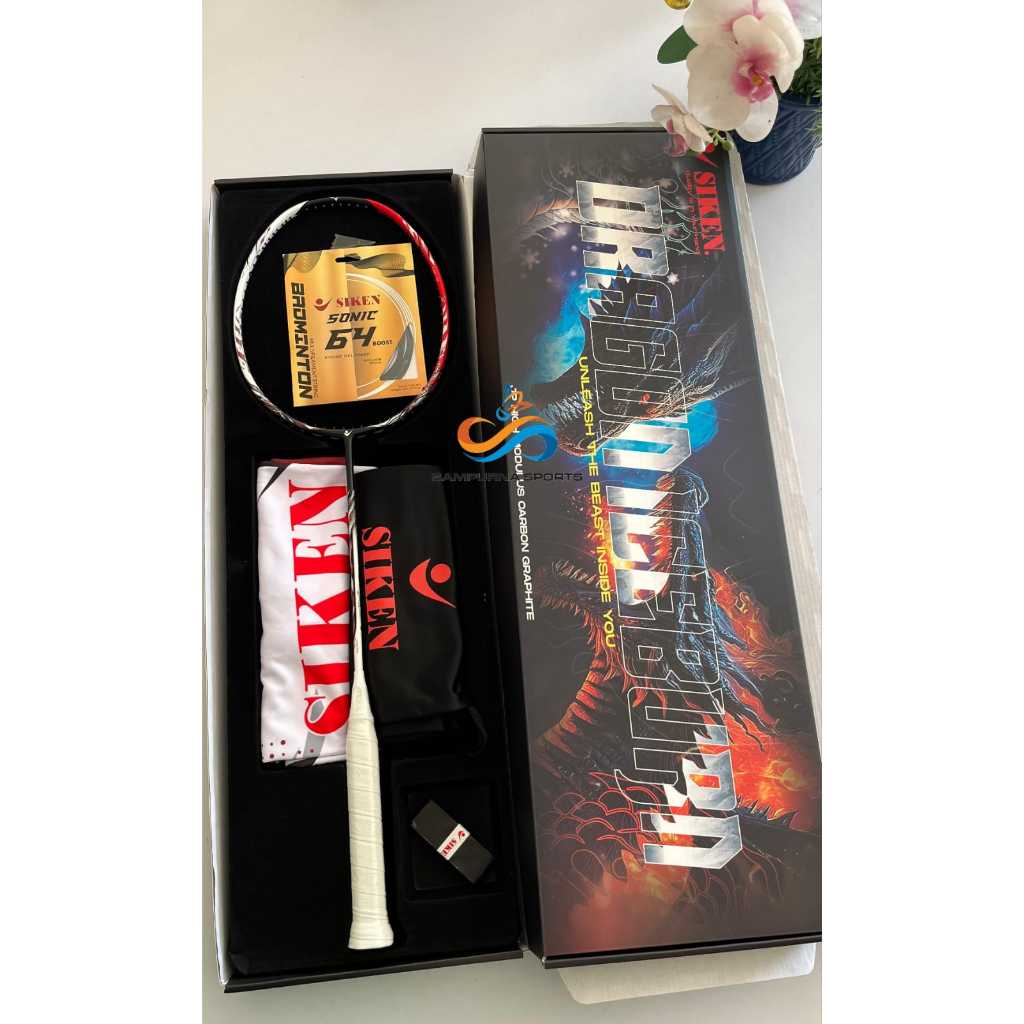 Jual RAKET BADMINTON SIKEN DRAGON ICE BURN NEW! EKSKLUSIFE BOX | Shopee ...