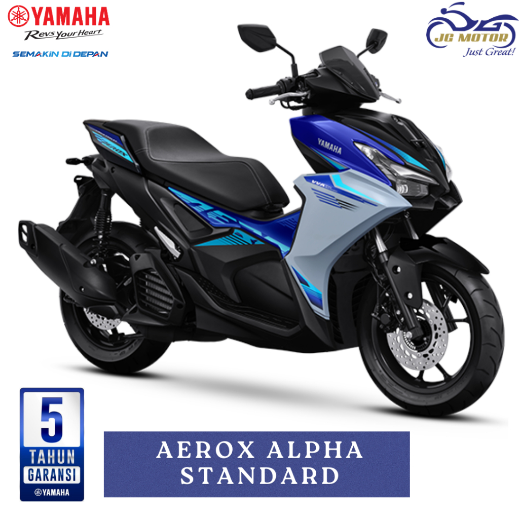 Yamaha AEROX ALPHA STANDARD JAWA BARAT JABODETABEK