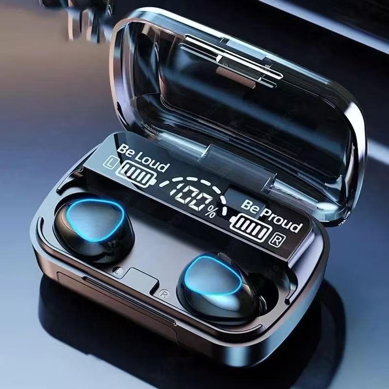 Jual COD M10 TWS Wireless Bluetooth Earphone In Ear Headset Noise ...