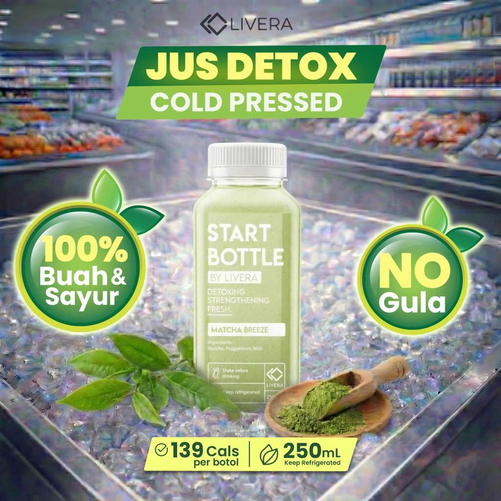 Jual Jus Detox Diet Matcha 250ml – Matcha Breeze Spice Milk | Livera ...