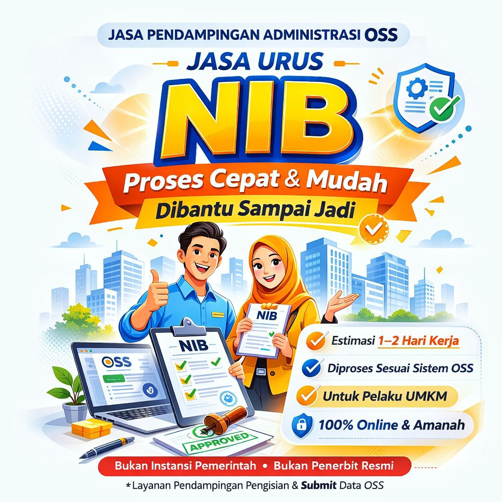 Jual Layanan Pengurusan NIB Online OSS RBA Resmi | Pendampingan ...