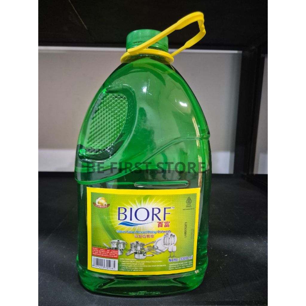 Jual Sabun Cuci Piring BIORF ULTRA Pencuci Piring 3.3 Liter | Shopee ...