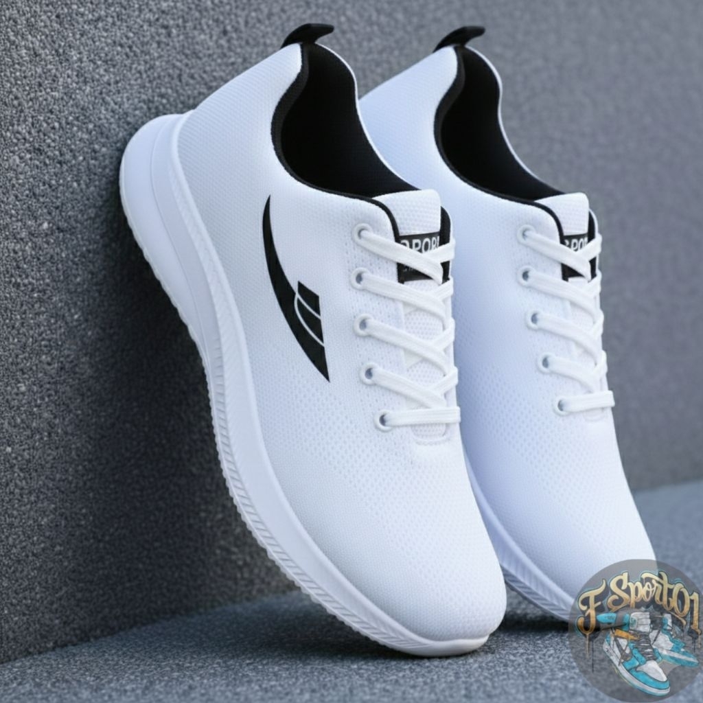 Jual Sepatu Olahraga Running Jogging Gym Sekolah Ringan Dan Nyaman ...