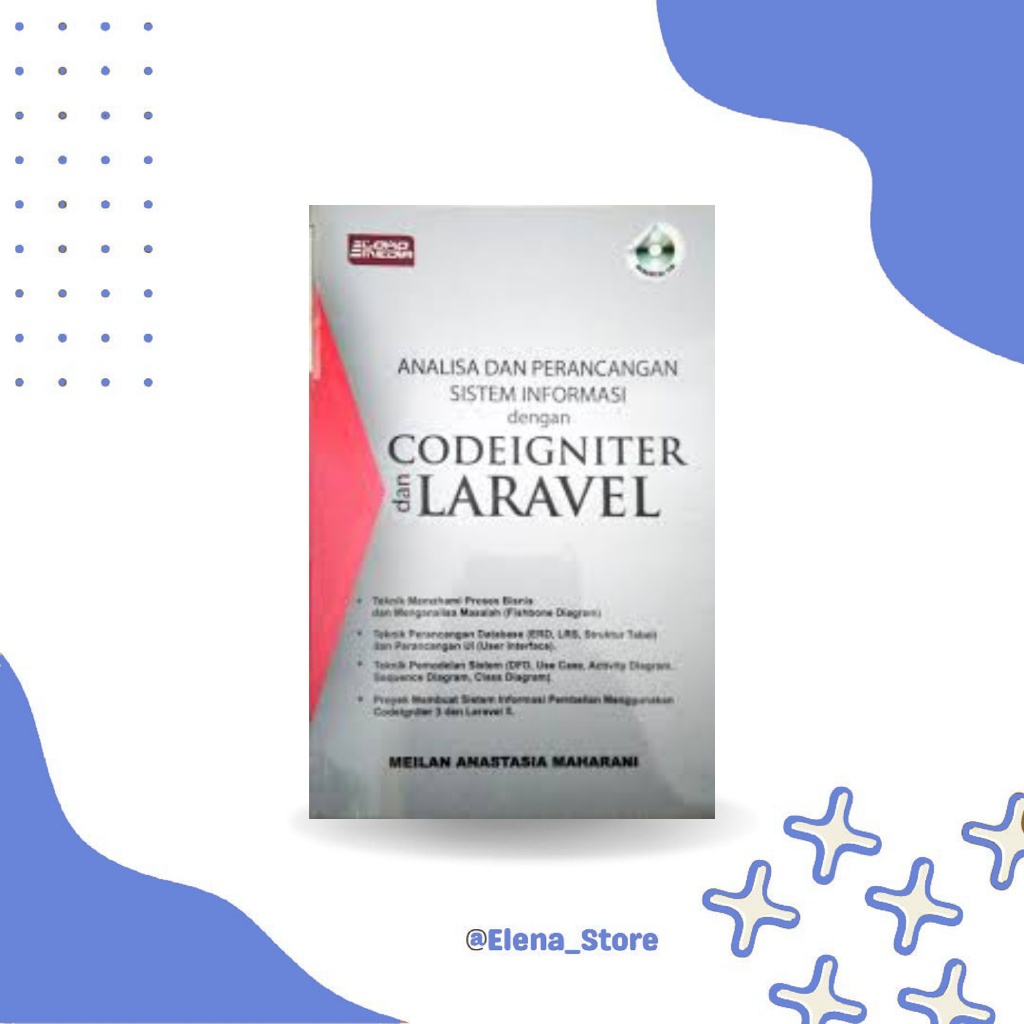 Jual Buku Analisa dan Perancangan Sistem Informasi dengan Codeigniter ...
