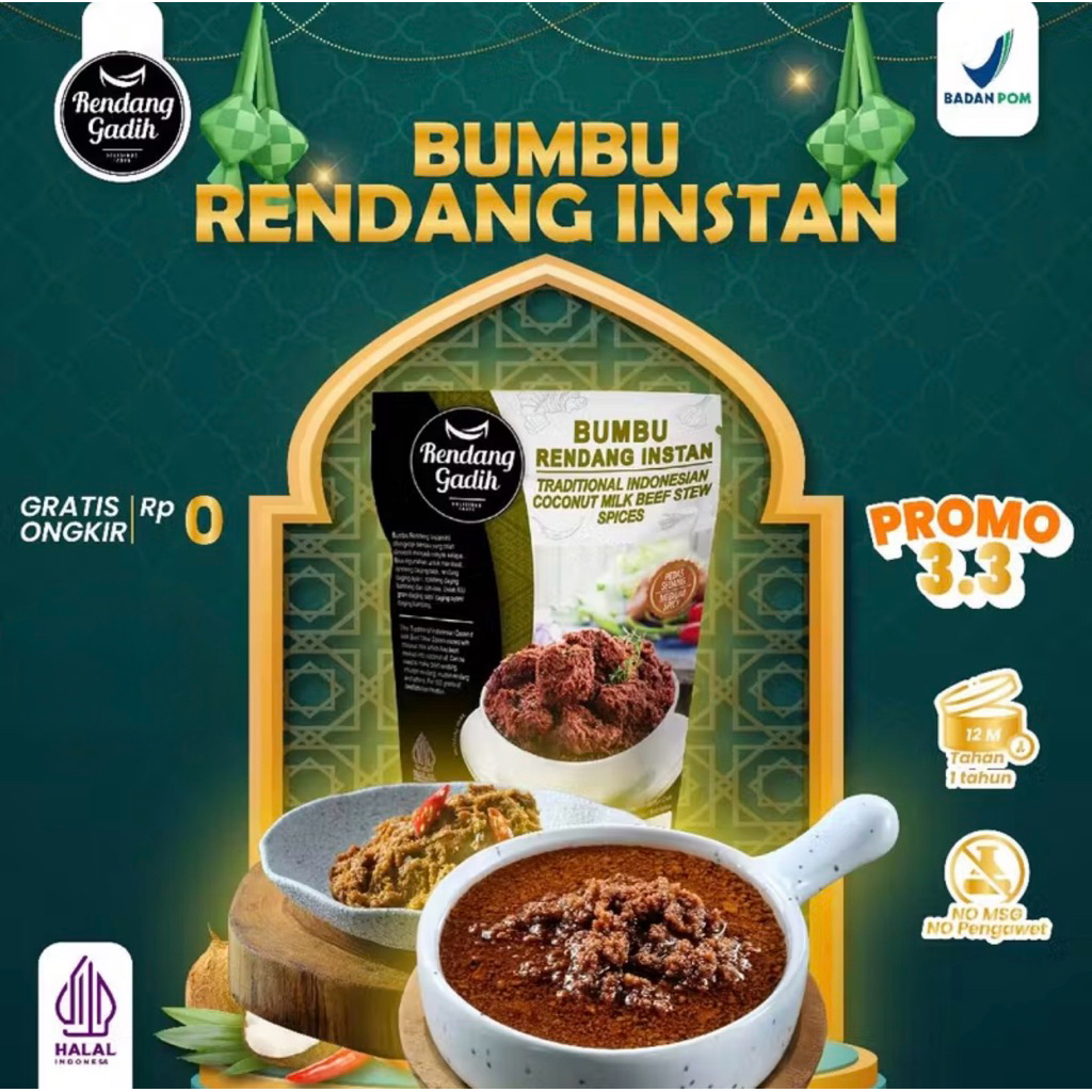 Jual Rendang Gadih - Makanan Siap Saji Khas Minang Asli Padang ...