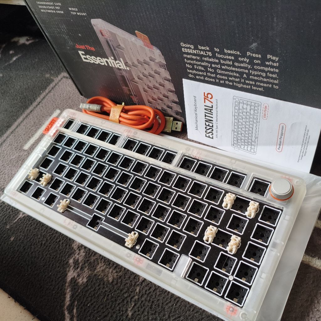 Jual Pressplay Essential75 Hotswappable Mechanical Keyboard | Shopee ...