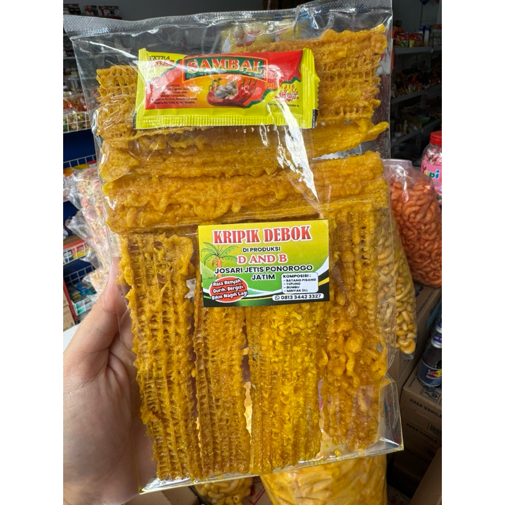 Jual Camilan Ringan Keripik Debok Pisang | Shopee Indonesia