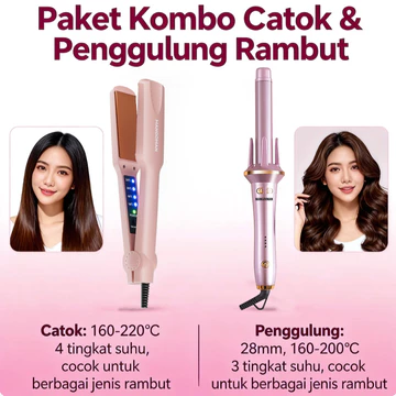 Model Upgrade Catokan Curly Otomatis Catokan Keriting Rambut Otomatis Ceramics Curly Libra Hair