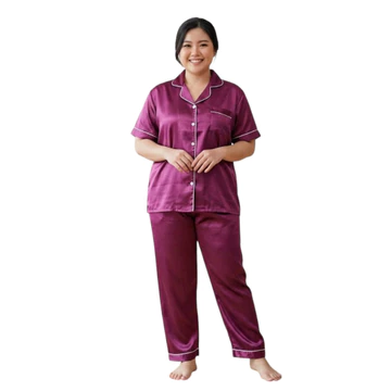 Baju Tidur Piyama Jumbo Ld 130 5Xl Piyama Satin Velvet