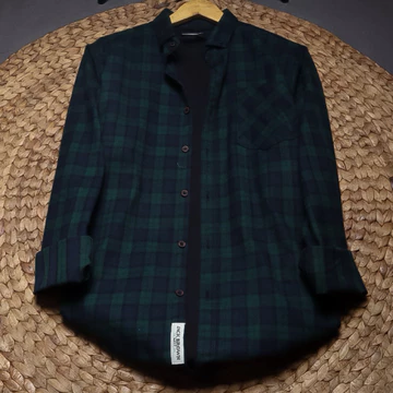 Kemeja Flanel Lengan Panjang Premium Tb Hem Pria Wanita Unisex Casual Kotak Distro