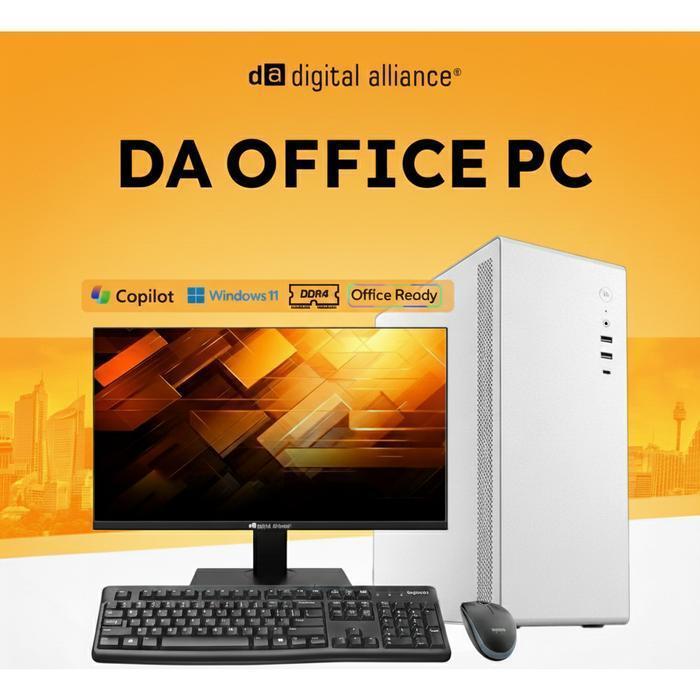 DIGITAL ALLIANCE OFFICE PC AMD RYZEN 5 3400G 8GB 256GB/512GB/1TB RAKITAN PC KANTOR - 256GB