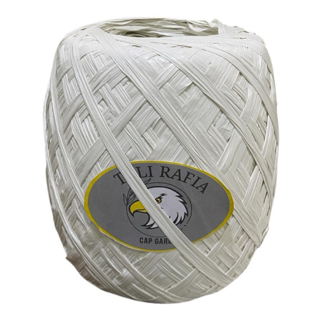 Jual Tali Rafia Putih susu 500 gram cap garuda | Shopee Indonesia