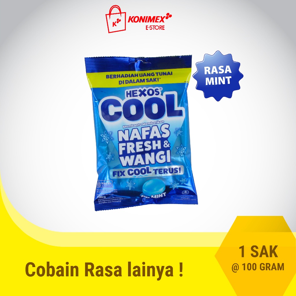 Jual HEXOS COOL CHERRY MINT SAK 100GR | Shopee Indonesia