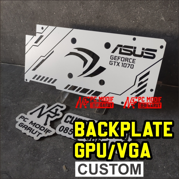 Jual Backplate vga cover custom logo ASUS | Shopee Indonesia