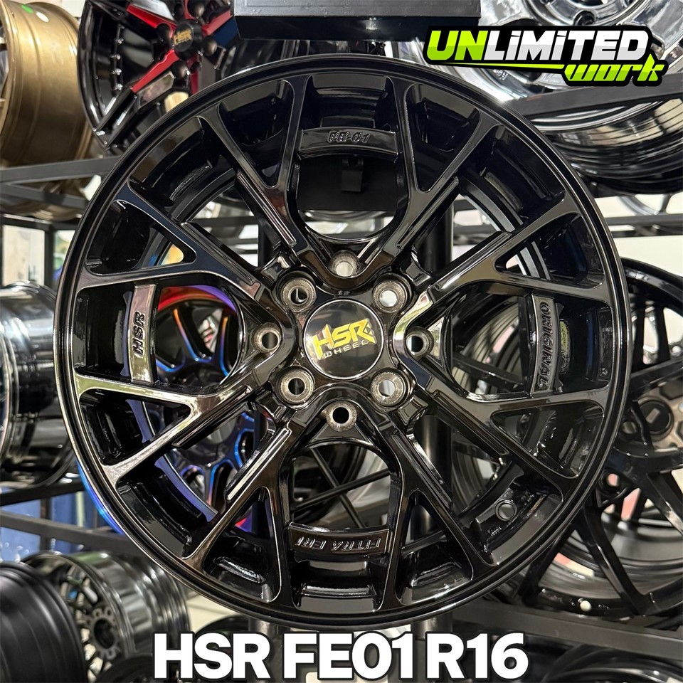 Jual Velg Racing HSR FE01 R16 Tampilan Akar Sporty Untuk Raize Baleno ...