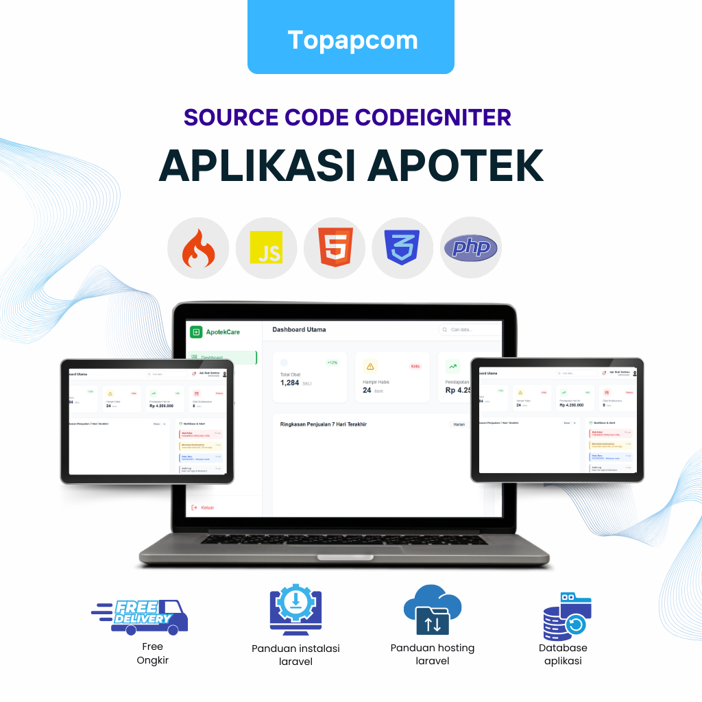 Jual Aplikasi Apotek CodeIgniter | Aplikasi Penjualan Obat | SOURCE ...