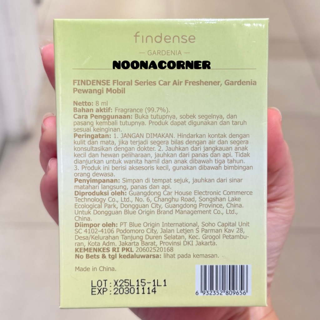 Jual Ohsome x Findense‼️ Pewangi Mobil / Car Air Freshener Floral ...