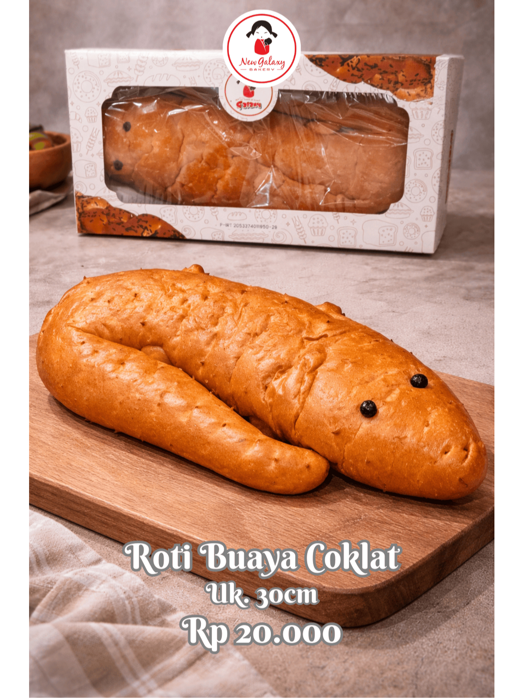 Jual Roti Buaya | Ukuran 30cm | Shopee Indonesia