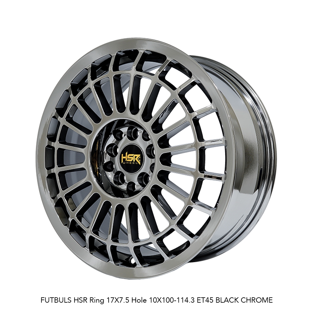 Jual HSR WHEEL Ring 17 Velg Mobil Model Clasik HSR FUTBULS R17 Lubang 5 ...