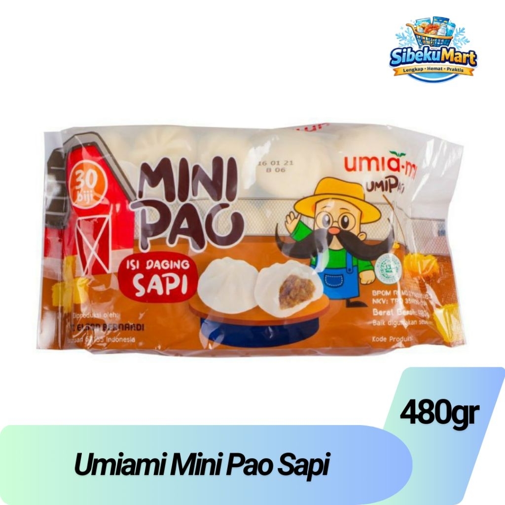 Jual Umiami mini pao sapi 480gr | Shopee Indonesia