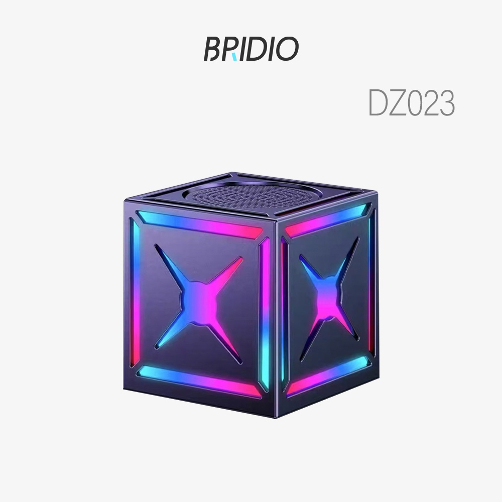 Jual Bridio Bluetooth Speaker DZ023 Bluetooth 5.3 RGB 500mAH Portable ...
