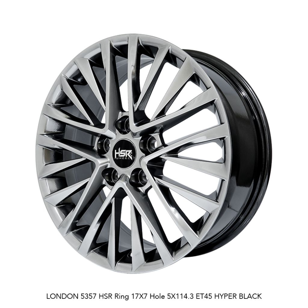 Jual Velg racing Hsr London R17 H5x114,3 buat Brv Hrv Xl7 Luxio ...