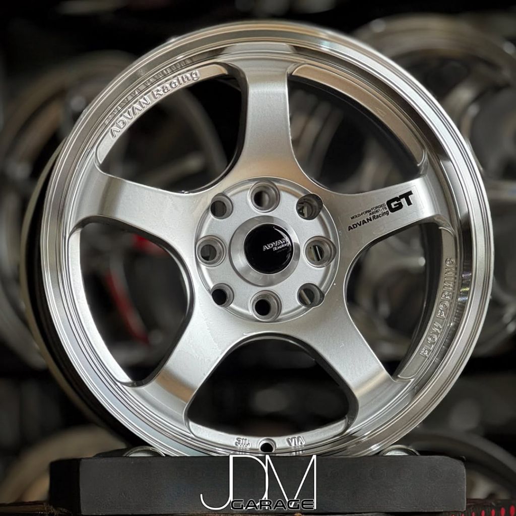 Jual velg mobil advan gt ring 15 lebar 6,5 pcd 4x100 - 4x114,3 velg ...