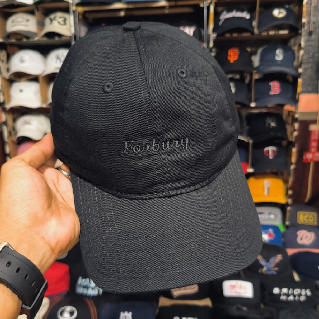 Jual Topi simple full black Decky | Shopee Indonesia