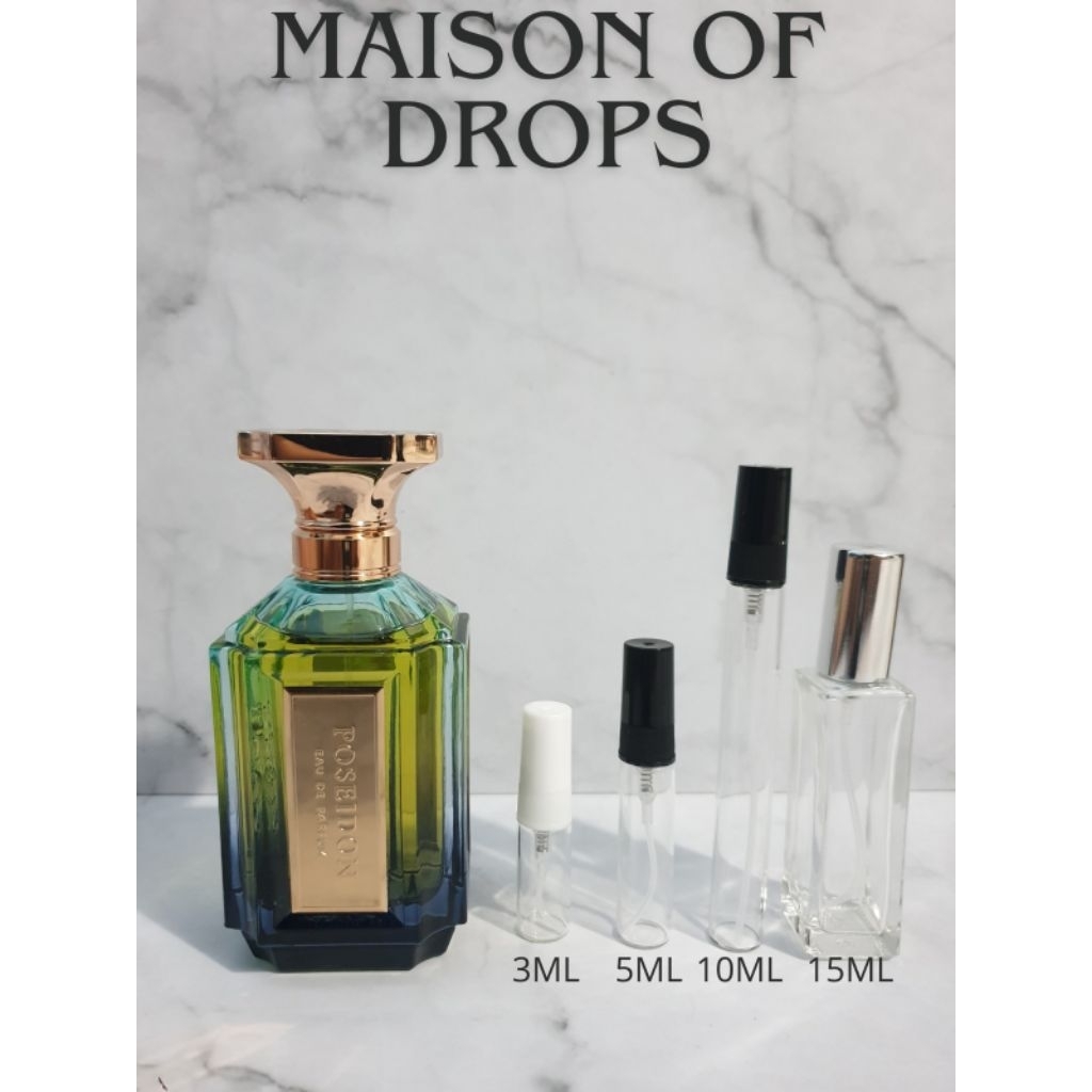 Jual Decant Parfum Velixir POSEIDON 100% ORIGINAL DUPE AFTERNOON SWIM ...