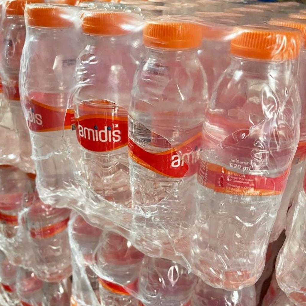 Jual Amidis botol mini kecil 220ml 1dus/krat (24 botol) | Shopee Indonesia