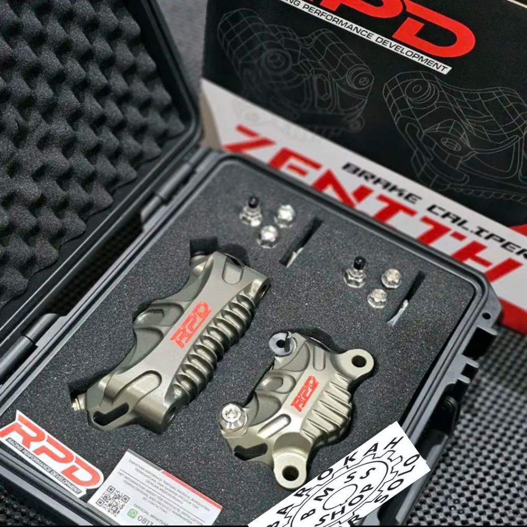 Jual Caliper RPD Zenith Radial Set 4p - 2p – Green Silver Black ...