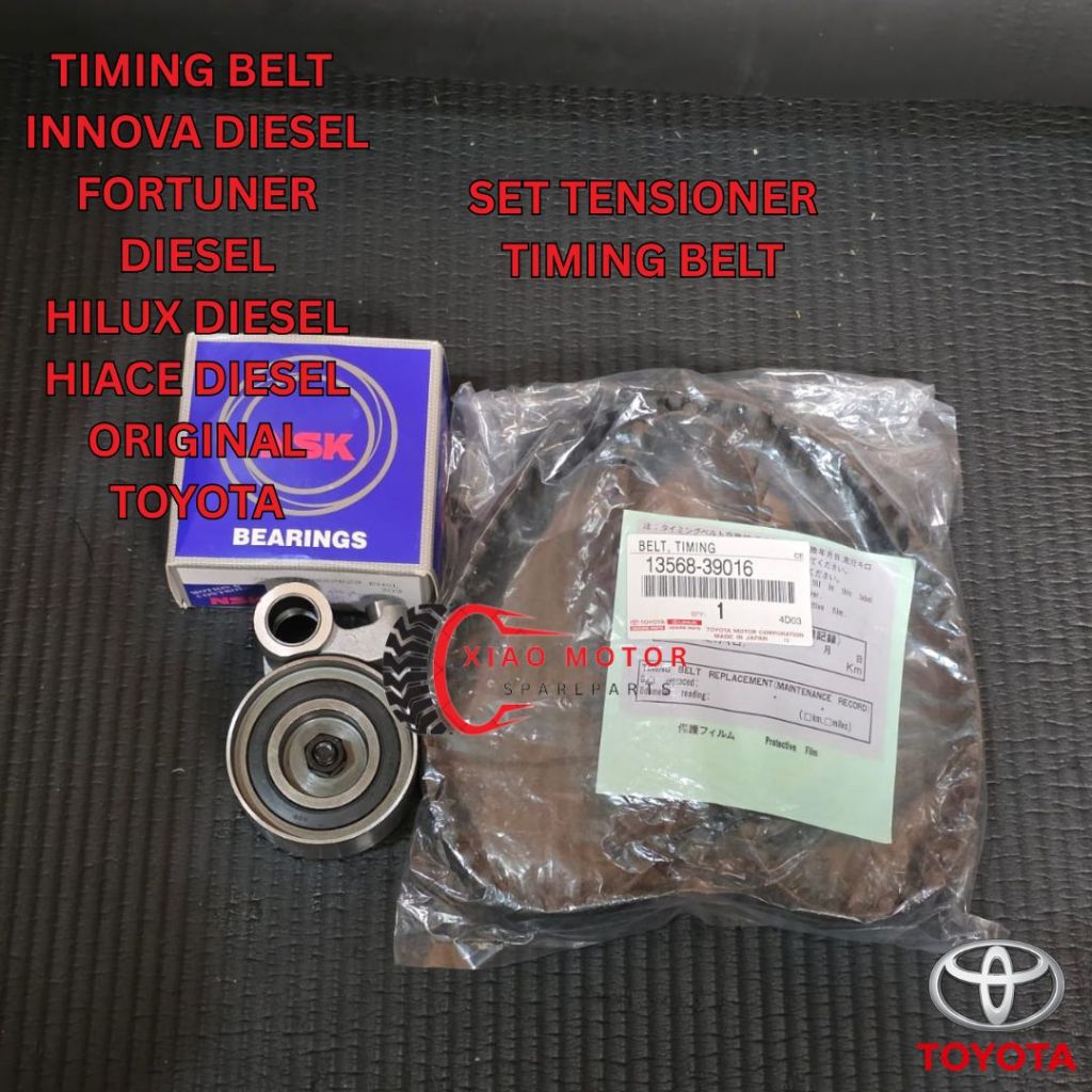 Jual Timing Belt Innova Diesel Fortuner Diesel Hilux Diesel Original ...