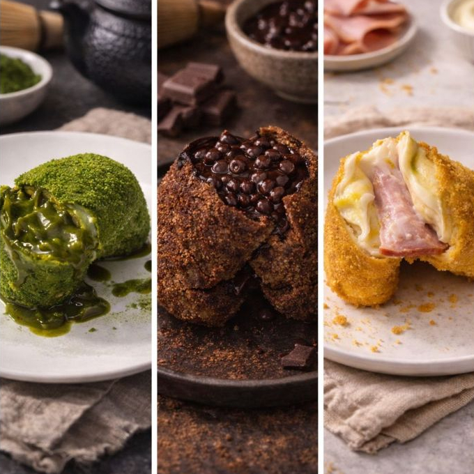Jual Risol Frozen Lumer Isi Mayo Smoked Beef, Matcha Cheese, & Choco ...