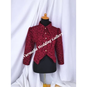 Flower Blouse Korean Look Atasan Motif Bunga Elegan