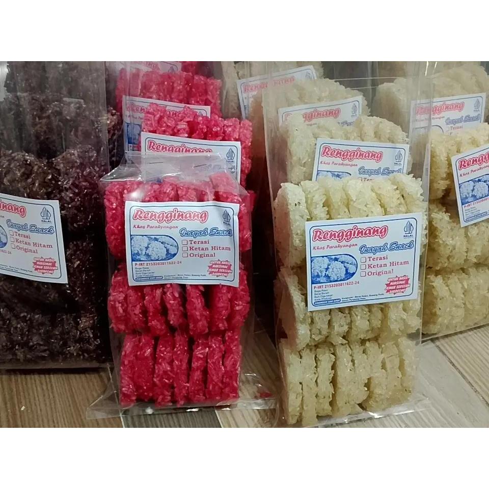 Jual INAYAH SNACK RANGGINANG MENTAH ORIGINAL - KETAN HITAM - TERASI 250 ...