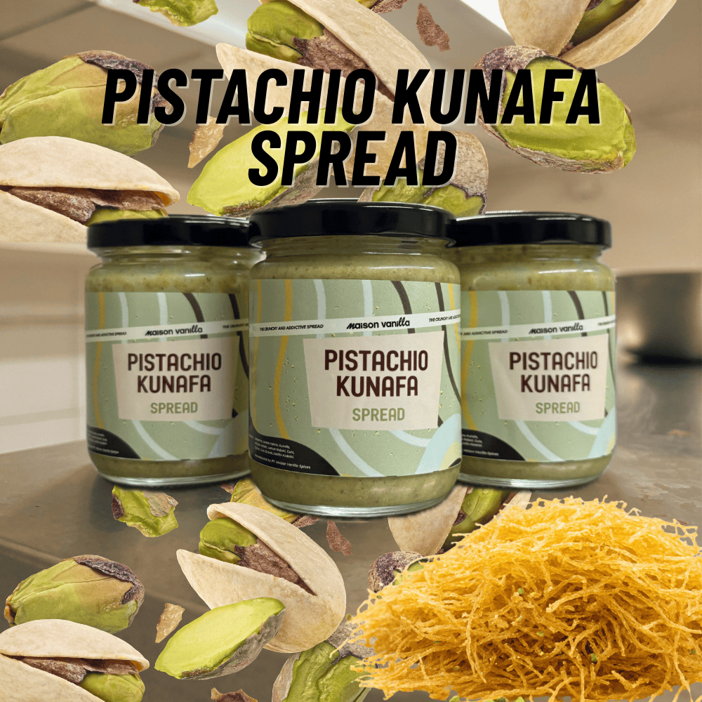 Jual Pistachio Kunafa Spread | 180Gram Selai Kacang Renyah Crunchy ...